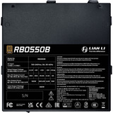 Lian Li RB 550 watt voeding  Zwart, 1x PCIe
