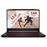 MSI GF66 Katana 11UD-005NL 15.6" gaming laptop Zwart | i7-11800H | RTX 3050 Ti | 8 GB | 512 GB SSD