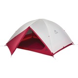 MSR Zoic 3 Backpacking Tent Lichtgrijs/rood
