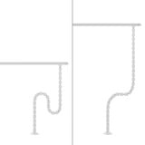 Neomounts ADS06-132WH Kabelgeleider - magnetische bevestiging - universeel kabelgeleiding Wit