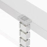 Neomounts ADS06-132WH Kabelgeleider - magnetische bevestiging - universeel kabelgeleiding Wit