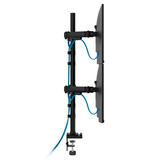 Neomounts DS60-600BL2-2 Quadruple monitorarm voor vier schermen 10-32" Zwart