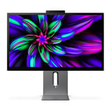 Philips Brilliance 27E3U7903 27" 5K UHD monitor Grijs, HDMI, Thunderbolt 4, USB, LAN, Webcam