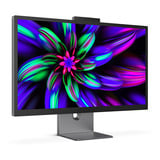 Philips Brilliance 27E3U7903 27" 5K UHD monitor Grijs, HDMI, Thunderbolt 4, USB, LAN, Webcam