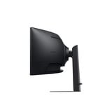 Samsung ViewFinity S9 S95UC 49" Curved UltraWide monitor Zwart, 2x HDMI, DisplayPort, 3x USB-A, USB-B, USB-C, RJ-45