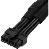 SilverStone Voedingskabel SST-PP12-PCIE Zwart, 55cm