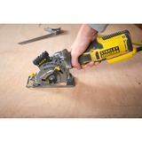 Stanley FATMAX 650W Multimateriaalzaag handcirkelzaag Geel/zwart, met koffer