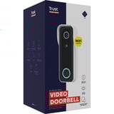 Trust DOORCAM-3000 Slimme WiFi deurbelcamera Wit/zwart, 2.4 GHz wifi