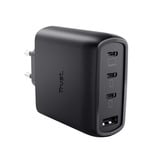 Trust Maxo USB-C GaN Oplader 65W  Zwart, Power Delivery, 3x USB-C, 1x USB-A