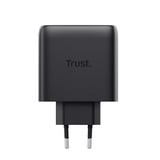 Trust Maxo USB-C GaN Oplader 65W  Zwart, Power Delivery, 3x USB-C, 1x USB-A