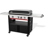 Weber SLATE GPD Premium Stand-up Griddle 76 cm Plancha gasbarbecue Zwart, 3 branders | opklapbare zijtafels | kastruimte | 260 °C en hoger
