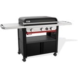 Weber SLATE GPD Premium Stand-up Griddle 76 cm Plancha gasbarbecue Zwart, 3 branders | opklapbare zijtafels | kastruimte | 260 °C en hoger