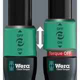 Wera Click-Torque Lock A 3 R/L draaimomentsleutel Zwart/groen