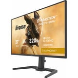 iiyama G-Master Gold Phoenix GB2791QSU-B1 27" gaming monitor Zwart (mat), 320 Hz, HDMI, DisplayPort, USB, Audio