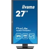 iiyama ProLite XUB2792QSU-B6 27" monitor Zwart (mat), HDMI, DisplayPort, USB, Audio