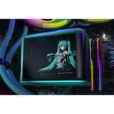 ALTERNATE Hatsune Miku Ryzen 7 - RTX 5080 Gaming pc Powered by ASUS Turquoise/roze | R7 9800X3D | RTX 5080 | 64 GB | 2 TB SSD
