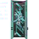 ALTERNATE Hatsune Miku Ryzen 7 - RTX 5080 Gaming pc Powered by ASUS Turquoise/roze | R7 9800X3D | RTX 5080 | 64 GB | 2 TB SSD