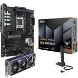 ALTERNATE Upgrade Kit TUF Gaming X870-PLUS WIFI + ROG Astral RTX 5080 OC Edition Moederbord, Grafische kaart