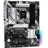 ASRock B760 Pro RS socket 1700 moederbord Wit/zwart, RAID, 2.5 Gb-LAN, Sound, ATX