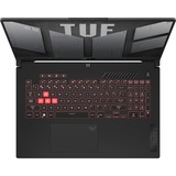 ASUS TUF Gaming A17 FA707XI-LL018W 17.3" gaming laptop Grijs | Ryzen 9 7940HS | RTX 4070 | 16 GB | 1 TB SSD