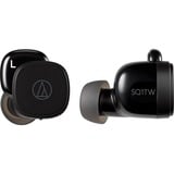 Audio-Technica ATH-SQ1TW Draadloze oortjes in-ear  Zwart, Bluetooth 5.0