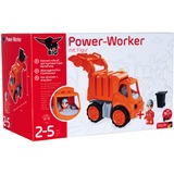 BIG Power Worker - Vuiniswagen + Figuur Speelgoedvoertuig 