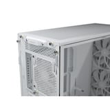 Corsair FRAME 5000D WOOD RS midi tower behuizing Wit/houtkleur | 3x USB-C | Tempered Glass