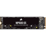 Corsair MP600 GS PCIe 4.0 NVMe M.2, 2 TB SSD Zwart, CSSD-F2000GBMP600GS, PCIe Gen 4.0 x4, NVMe 1.4, M.2 2280