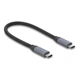 DeLOCK USB Type-C Slim Dockingstation Grijs, HDMI, 4x USB-A 3.2 (5 Gbit/s), USB-C 3.2 (5 Gbit/s), MicroSD, SD, TB 3, RJ-45
