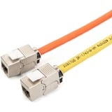 Digitus CAT 6A Keystone module met intelligente kabelmanager Zilver, 24 stuks