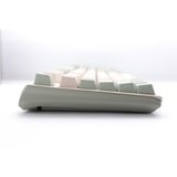 Ducky One 3 Matcha mechanisch toetsenbord Crème, US lay-out (QWERTY), Cherry MX Brown, 100%, PBT Double Shot, hot swap