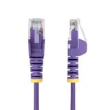  Dunne CAT6 Ethernet Kabel 2,5m Paars