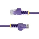  Dunne CAT6 Ethernet Kabel 2,5m Paars