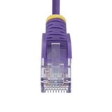  Dunne CAT6 Ethernet Kabel 2,5m Paars