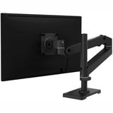 Ergotron LX Pro Desk Monitor Arm, Tall Pole monitorarm Zwart