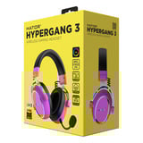 Hator Hypergang 3 Wireless - Cyber-Violet over-ear gaming headset Paars, RGB, 2.4GHz / Bluetooth / USB