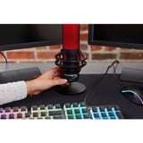 HyperX QuadCast microfoon Zwart/rood