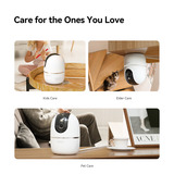 Imou A1 Pro 4K beveiligingscamera Wit,  8MP (3840×2160), Wifi 6
