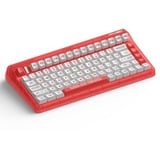 Iqunix OG80 Joy Vendor Wireless Mechanical Keyboard Grijs, US lay-out (QWERTY), Cherry MX Brown, 80% (TKL)	, RGB leds, Hot-swappable, PBT, 2.4GHz | Bluetooth 5.1 | USB-C