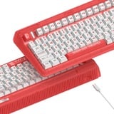 Iqunix OG80 Joy Vendor Wireless Mechanical Keyboard Grijs, US lay-out (QWERTY), Cherry MX Brown, 80% (TKL)	, RGB leds, Hot-swappable, PBT, 2.4GHz | Bluetooth 5.1 | USB-C