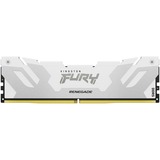 Kingston FURY 32 GB DDR5-6800 Kit werkgeheugen Wit, KF568C36RWK2-32, Renegade, XMP