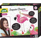 Lena Sequin Charm Flamingo Knutselen