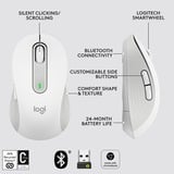 Logitech Signature M650 Large Full-Size Draadloze Muis Wit