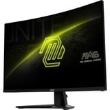 MSI MAG 32CQ6F 31.5" Curved gaming monitor Zwart, 2x HDMI, DisplayPort, 180 Hz