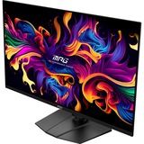 MSI MPG 321URX QD-OLED 31.5" 4K UHD gaming monitor Zwart, 2x HDMI, 1x DisplayPort, 2x USB-A 2.0, 1x USB-B 2.0, 1x USB-C