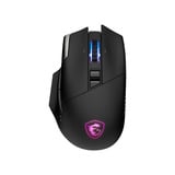 MSI VERSA PRO WIRELESS plus MOUSE DOCK PRO Zwart, 400 - 26.000 DPI, 2,4 GHz / Bluetooth / USB