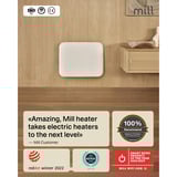 Mill Steel WiFi paneelverwarming PA400WIFI4, 400 Watt convector Wit, wifi 2,4 GHz (wifi 6), Bluetooth 5.2, Zigbee 3.0 + App