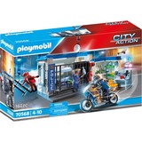 PLAYMOBIL City Action - Politie: ontsnapping uit de gevangenis Constructiespeelgoed 70568