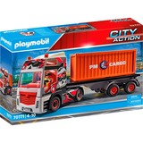 PLAYMOBIL City Action - Truck met aanhanger Constructiespeelgoed 70771