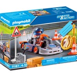 PLAYMOBIL Sports & Action - Racekart Constructiespeelgoed 71187